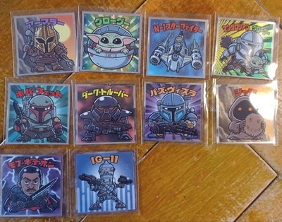 Star Wars Bikkuriman Sticker 10er Set