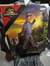 Jurassic World T-Rex Costume, Size S 4/6 Rex Dress-up Dinosaur -New Without Tags