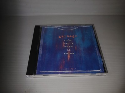 Garbage Only Happy When It Rains Rock Music CD Very Good Shape 