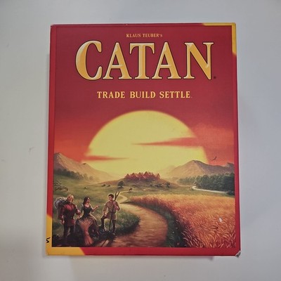 CATAN Old 5th Edition Board Game  Ages 10+  3-4 Players Unsealed Box