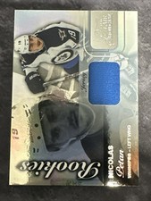 2015-16 Fleer Showcase Flair Rookies Materials 55 Nicolas Petan Winnipeg Jets