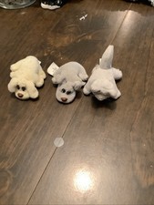 1995 Lewis Galoob Toys Inc Mini Pound Purry And Two Mini Pound Puppies