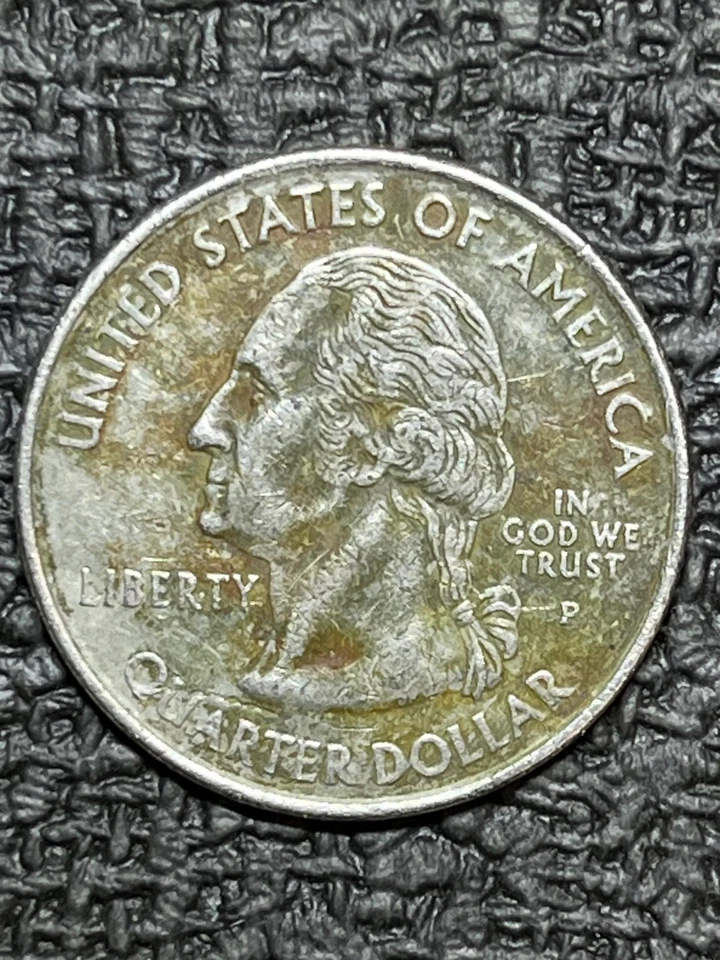 2000 P HOT New Hampshire US Qtr-Die crack, annealing and clad process faults - Image 2 of 2