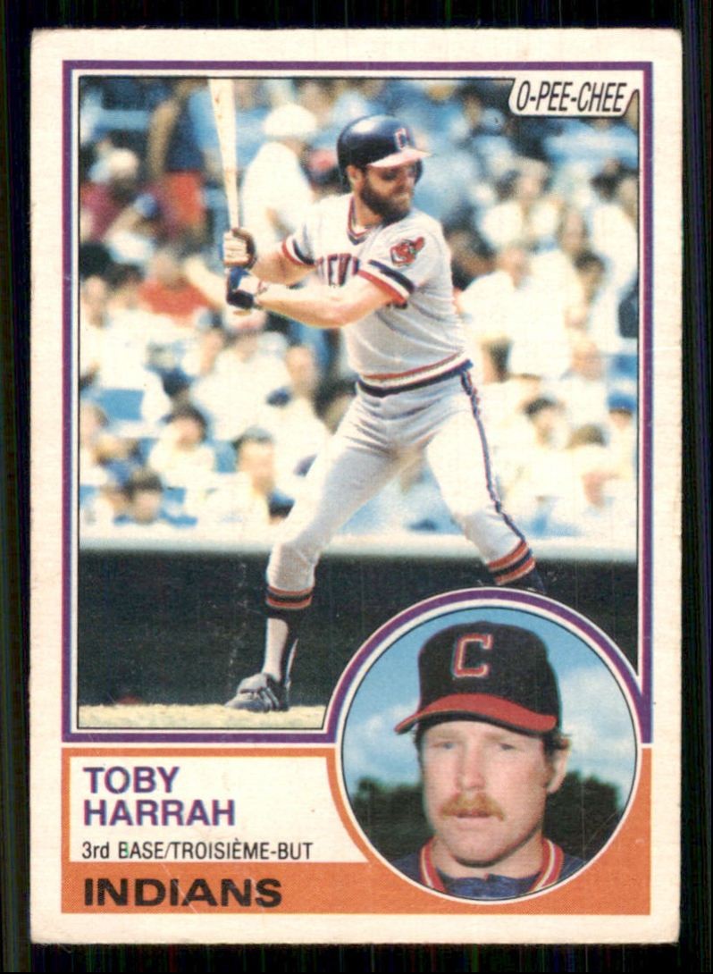 1983 O-Pee-Chee Toby Harrah Cleveland Indians #356