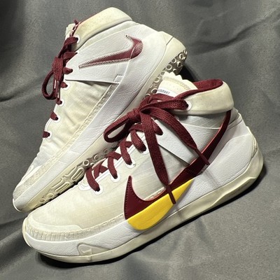 Nike KD 13 Shoes Mens Size Kevin Durant White Maroon