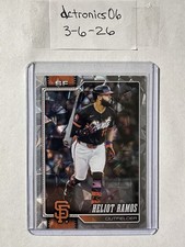 2026 Topps Series 1-Foilboard Heliot Ramos San Francisco Giants #8
