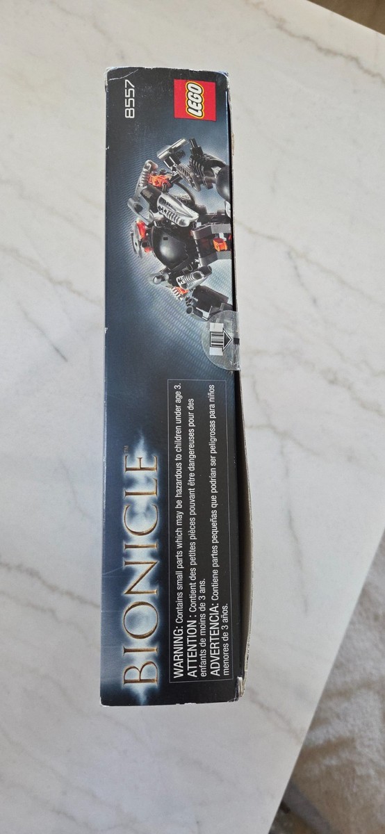 Vintage LEGO Bionicle 8557 Exo-Toa 2002 New Sealed Set 360 PCS