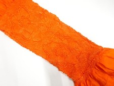 7818544: JAPANESE KIMONO / OBIAGE / SILK / SHIBORI