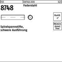 Spiralspannstift Iso 8748 3X 14 Federstahl Schwere Ausf. 1000 StüCk