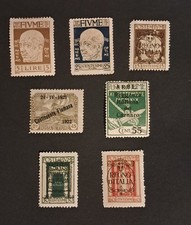 Timbres anciens Fiume .. neufs .. bonnes valeurs