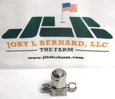 SWAGELOK, SS-4TF-05, TEE TYPE PARTICULATE FILTER, 1/4" TUBE, 0.5 MICRON, SURPLUS