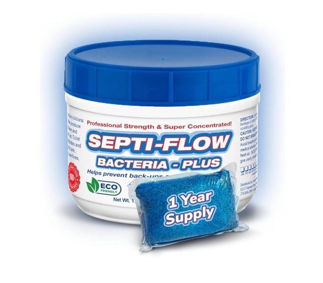 Septic Tank Treatment | Septic Enzyme Pods | 1 Year Supply | Fast-Dissolving, Li