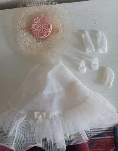 Vintage Barbie "Plantation Belle" - Hat Slip Gloves Shoes Set NEEDS TLC