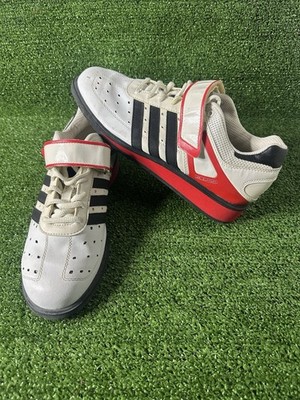 Adidas Power Perfect II Powerlifting Gewichtheben Fitnessschuhe UK Größe 8,5 Herren