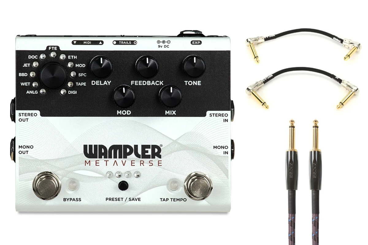 Wampler Electric Guitar Delay, Echo & Reverb Pedals for sale | eBay
