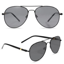 Premium Military Style Classic Aviator Sunglasses, Polarized, Outdoor Glasses
