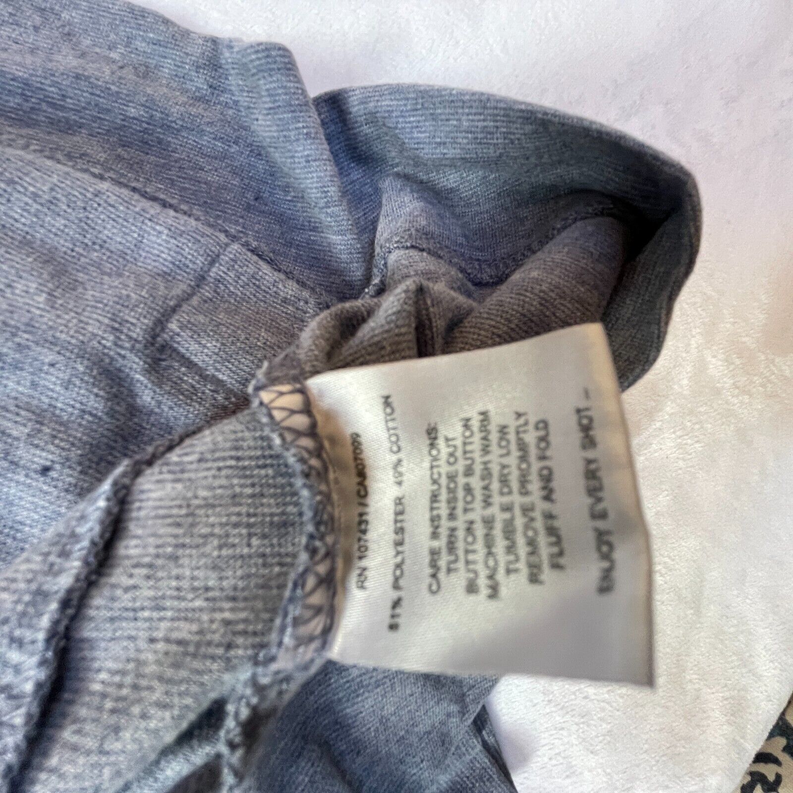 LINKSOUL Medium Gray Tempus Fugit Full Zip Jacket… - image 5