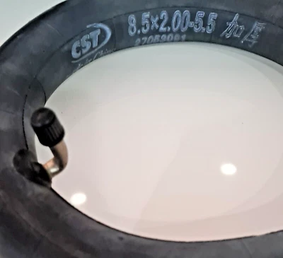 2x CST Schlauch Reifen 8.5x2 -5.5 Gebogenes Ventil 90°x90º E-Scooter Zubehör