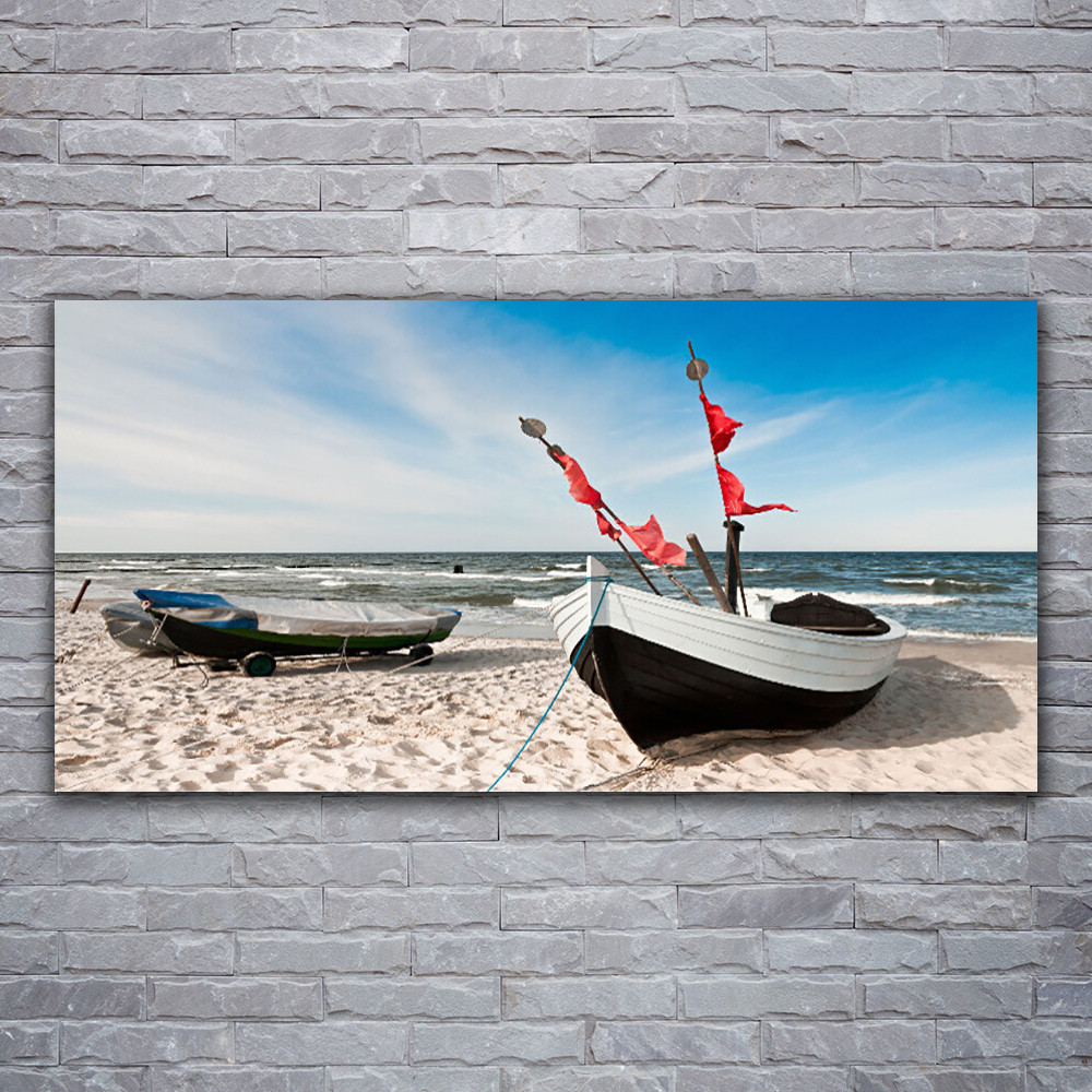Impression sur toile marine de qualité premium 120x60 cm