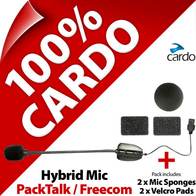 Cardo Scala Rider Hybrid Boom Microphone Mic PackTalk SmartPack