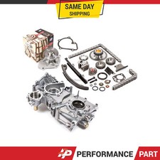 Timing Chain Kit Water Oil Pump for 91-99 Nissan 240SX 2.4L DOHC KA24DE 16V