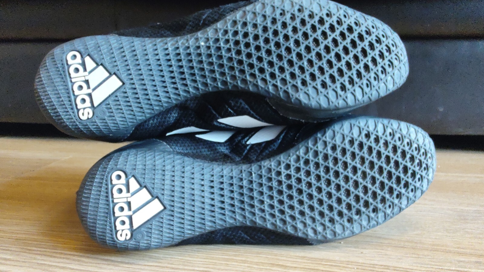 Adidas Speedex 18 Boxing Boots Men's Black & White Trainers Shoes Size