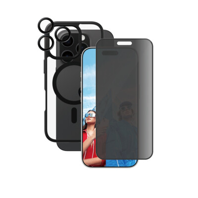 CARE Flagship 3-in-1 Case, Displayschutz, Kameraschutz für iPhone 16 Pro NEU