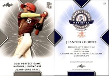 JEANPIERRE ORTIZ 2021 LEAF PERFECT GAME 
