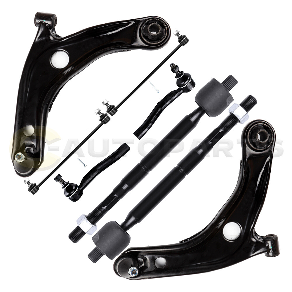 Front Lower Control Arm Ball Joints Tie Rods Sway Bar For 20072012