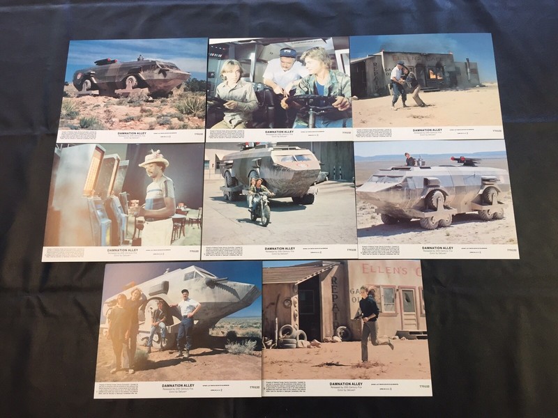 Damnation Alley orig color lobby photo set GEORGE PEPPARD/JAN MICHAEL VINCENT 77