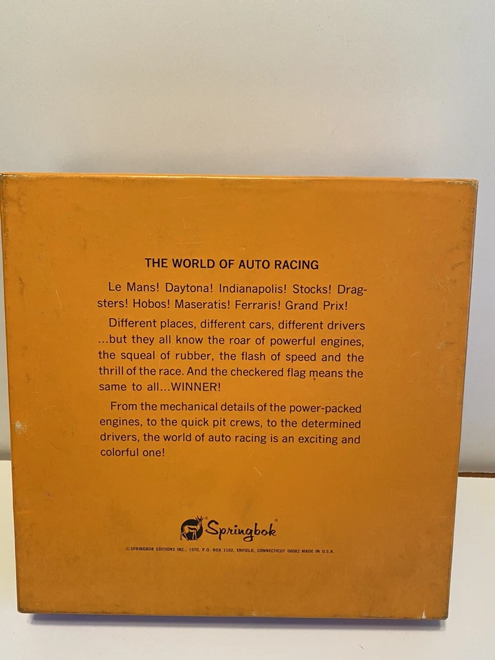 Springbok The World Of Auto Racing Jigsaw Puzzle 100 pcs Complete - Image 2 of 4