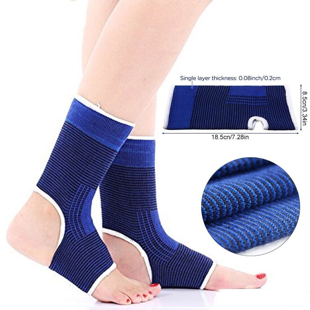 Ankle Support Brace Arthritis Neuropathy Compression Ankle Socks Open Heel Brace-image