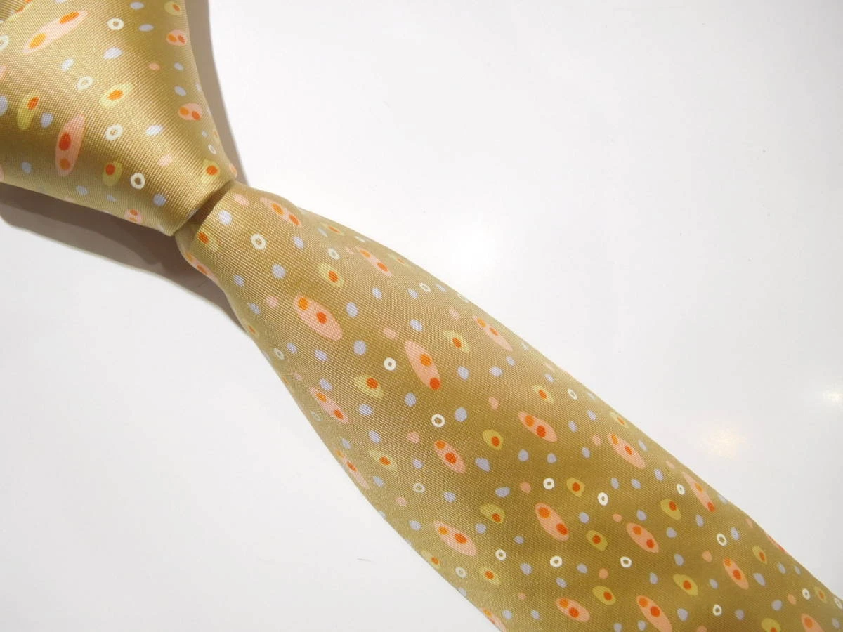 HERMÈS Cravatta uomo HERMES Francia vera seta cravatta abito classico lusso multicolore W877