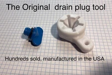 MERCRUISER DRAIN PLUG WRENCH 3D printed using durable ASA polymer