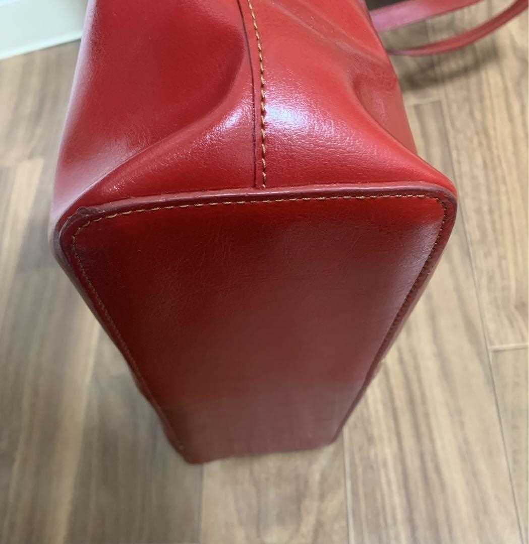 VAN VALENTINO Tote Bag Red Ladies Large Capacity Stylish VAN VALENTINO Tote Bag Red Ladies Large Capacity Stylish