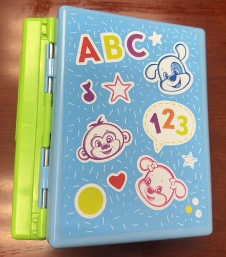 Fisher-Price Little People Laugh & Learn 123 School Book Kids Developmental Toys