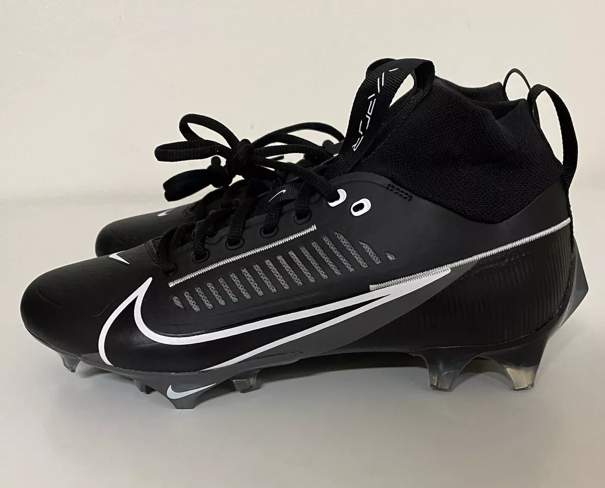 Nike Vapor Edge Pro 360 2 Mens Sz 9.5 Black Iron Grey Football
