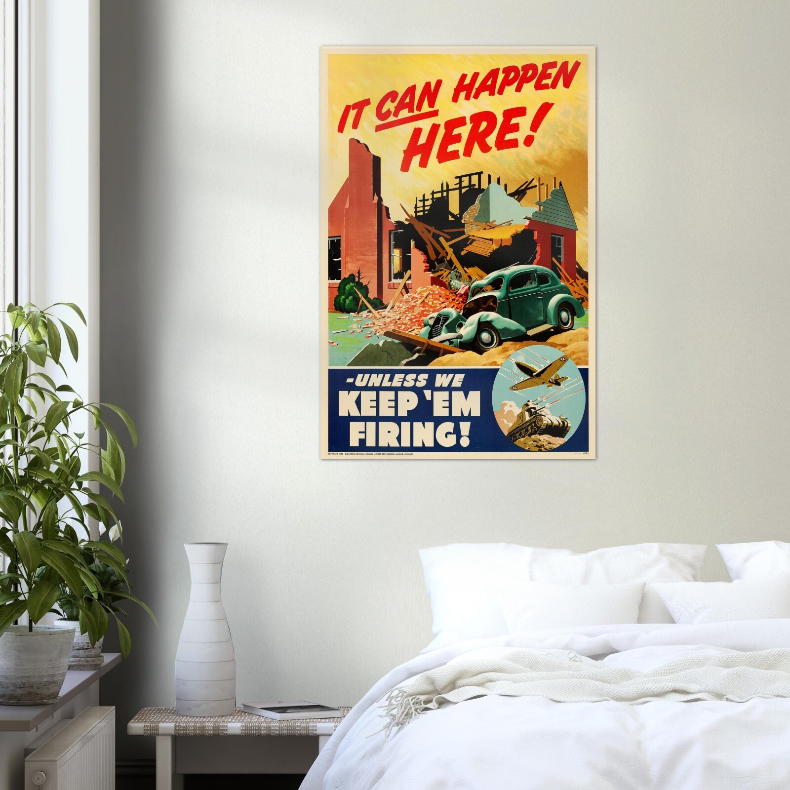 It Can Happen Here World War 2 Poster WW2 Vintage Poster eBay