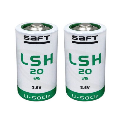（2-Pack) 3.6V 13000Ah LSH20 D Size Lithium Thionyl Chloride Battery  LSH20