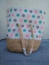 Be One Breed tote bag, with water bottle, nylabones, bag dispenser, kong toy