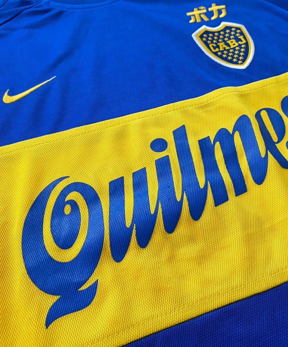 Boca Juniors 2000 Nike jersey Japan special edition vs Real Boca Juniors 2000 Nike jersey Japan special edition vs Real