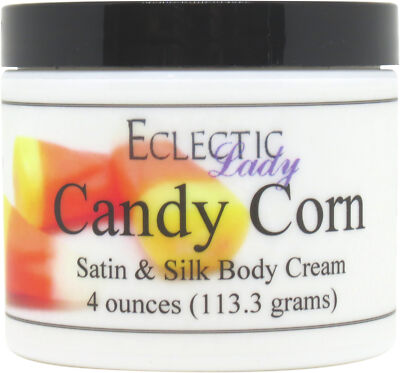 Candy Corn Satin and Silk Cream, Body Cream, Body Lotion