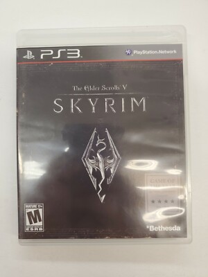 The Elder Scrolls V: Skyrim (Sony PlayStation 3 PS3, 2011) Free Fast Shipping 