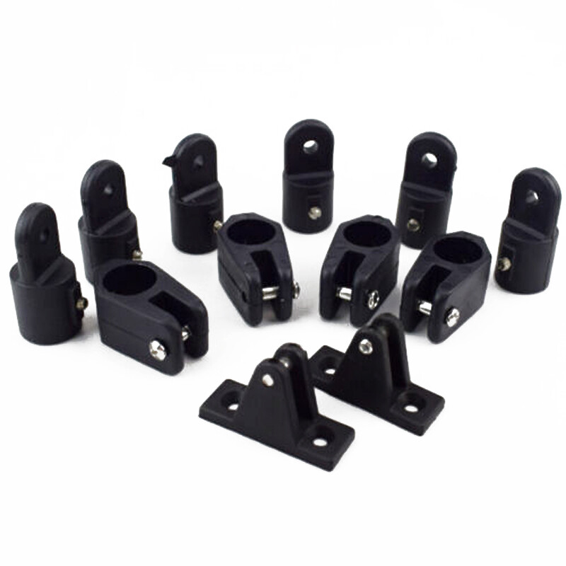 7/8" 22MM Nylon 3 Bow Bimini Top Yacht Marine Boat Fittings Hardware W/Strap Kit eBay