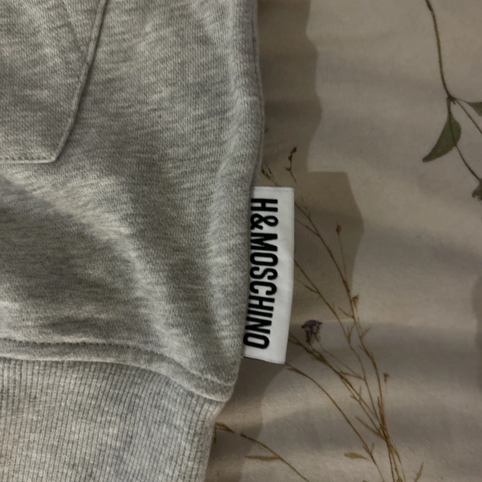 Moschino H&M gonna grigia con cappuccio e cappuccio taglia 10 38