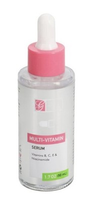 Global Beauty Care Multi-Vitamin Hydrating Serum Vitamin B C E Niacinamide 1.7oz