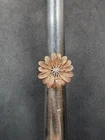 5.4g VTG Sterling Silver 925 Gold Wash Flower Ring Size 6 Jewelry Lot K