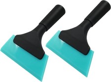2 Pcs Small Squeegee 5 Inch Rubber Blade Window Tint Squeegee Mini Wiper Car