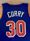 Stephen Curry Autographed Golden State Warriors  Custom Basketball Jersey W/ COA