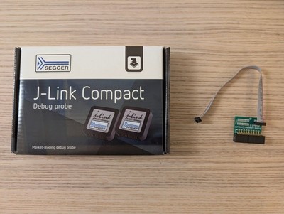 NEW Segger J-Link Plus Compact Debugger 8.19.00 w/ 9-pin Cortex-M Adapter